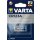 Varta - CR123 / 6205 / CR123A - Photobatterie - 3 Volt 1480mAh Lithium