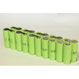Akkupack - KR-7000F - Cadnica F - 24 Volt 7000mAh Ni-CD - 2x10 Zellen