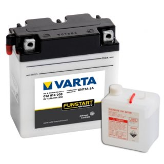 Varta - Powersports Freshpack - 6N11A-3A - 6 Volt 11Ah Pb