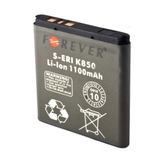 FOREVER - Ersatzakku - Sony Ericsson K850 / X10 mini pro / BST-38 - 3,7 Volt 1100mAh Li-Ion
