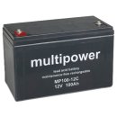 Multipower - MP100-12C - 12 Volt 100Ah Pb