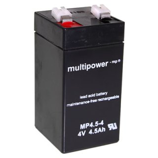 Multipower - MP4.5-4 - 4 Volt 4500Ah Pb