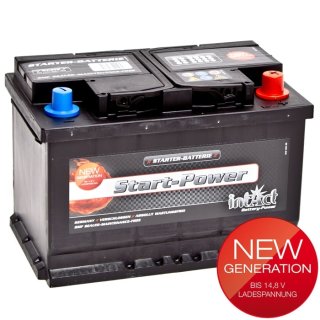 intAct - 57412 - Start-Power - 12 Volt 74Ah 680 A (EN) - AkkuPlus Gmb