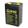 Ersatzakku für Lervia KH 280 / cleanmaxx / TCM 68573 - 6 Volt 4500mAh Pb zum Selbsteinbau