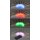 LED Christbaumkerzen mit Fernbedienung 10 Kerzen + 1 Fernbedienung, RGB