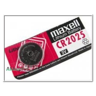 maxell - CR2025 - 3 Volt 170mAh Lithium - Knopfzelle
