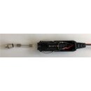 goobay - KFZ / Auto Zigarettenanzünder Stecker, 12 Volt mit 2,5-A-Sicherung, Lötkontakte