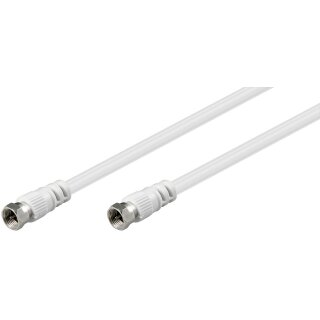 SAT Antennenkabel (<70 dB), 2x geschirmt<br>F-Stecker > F-Stecker