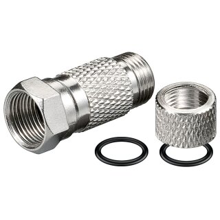 Aufdreh-F-Stecker 7,0 mm