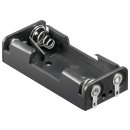 goobay - 2x AAA (Micro) Batteriehalter Lötfahne (U)