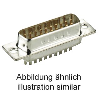 SUB-D standard Stiftleisten