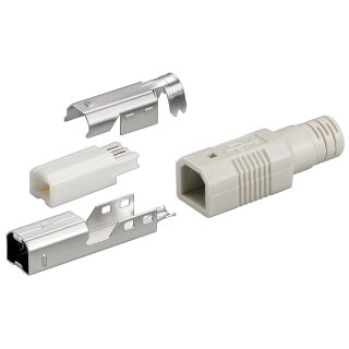 USB-B-Stecker – Robuste Verbindung für zuverlässige Datenübertragung