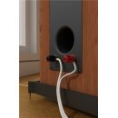 goobay - Lautsprecherkabel transparent CU - Rolle 25m - Querschnitt 2 x 0,5 mm²