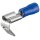 Steckerverteiler Flachstecker, Blau