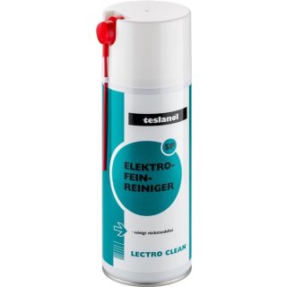teslanol - Elektro-Mechanik-Reiniger - zur präzise Reinigung von elektrischen Kontakten - 400 ml