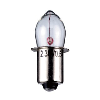 Leuchtmittel - Taschenlampen-Olive, 1,2 W - P13,5, 2,38 V (DC), 500 mA