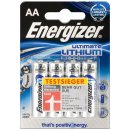 Energizer - Ultimate Lithium - Mignon AA / L91 / 1,5B / FR6 / LR6 - 1,5 Volt 3100mAh Lithium - 4er Blister
