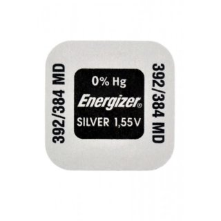 Energizer - 392, 384, SR736SW, SR736W - 1,55 Volt 41mAh AgO - Knopfzelle