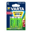 Varta - C (Baby) / HR14 (56714) - 1,2 Volt 3000mAh NiMH - LSD - Ready-to-Use