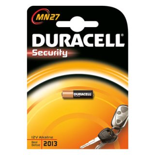 Duracell - MN27 / A27 / V27 A - 12 Volt 18mAh AlMn