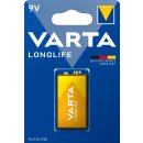 Varta - Longlife - 6AM6 / 9V-Block - 9 Volt AlMn - 1er Blister