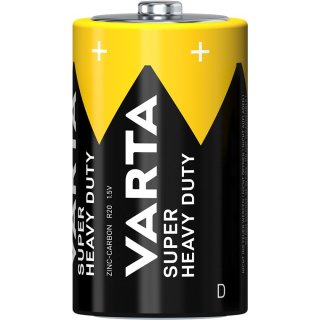4 x VARTA Superlife  Batterie D 2020 R20 Mono D Zink Kohle 1,5V NEU Blister 