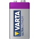 Varta - ULTRA Lithium - 6F22 / 9V Block / 6122 - 9 Volt 1150mAh Lithium Batterie