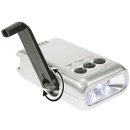Dynamo LED Taschenlampe - Ladegerät für Handy -...