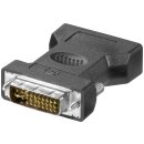 Analoger DVI-I/VGA Adapter, vergoldet - DVI-I-Stecker Dual-Link (24+5 pin) > VGA-Buchse (15-polig)