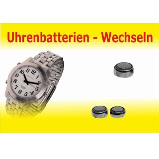 Uhrenbatteriewechsel - Herstellerunabhängig