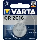 Varta - CR2016 / 6016 / CR 2016 - 3 Volt 87mAh Lithium -...