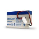 Ultracell - UL0.8-12 - 12 Volt 800mAh Pb - AMP-Stecker