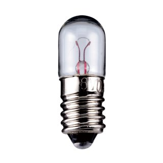 goobay - Röhrenlampe, 2 W - Sockel E10, 6,3 V (DC), 320 mA