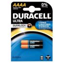 Duracell - ULTRA - AAAA / MX2500 / E96 / LR8D425 - 1,5 Volt AlMn - 2er Blister