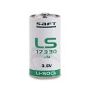Saft - LS17330 - 2/3A - 3,6 Volt 2100mAh Lithium Li-SOCl2