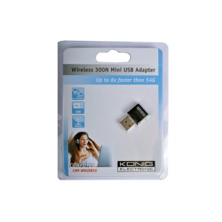 König WLAN Stick USB 2.0 300 Mbit/s (mini)