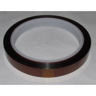 Hi-Bond - HB830-12 - Polyimid Elektro-Isolierband - bernsteinfarben bis +250°C, Stärke 0.07mm, 12mm x 33m