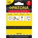 Patona - 9-Volt Block - 9 Volt 1200mAh Lithium