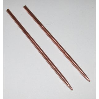 2x Schweissspitze / Schweisselektrode - Kupfer - Durchmesser: 3mm, Länge: 100mm