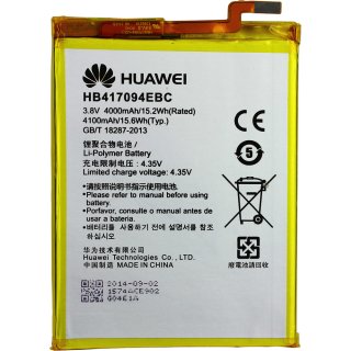 Ersatzakku - Huawei HB417094EBC - 3,7 Volt 4000mAh Li-Ion - Original