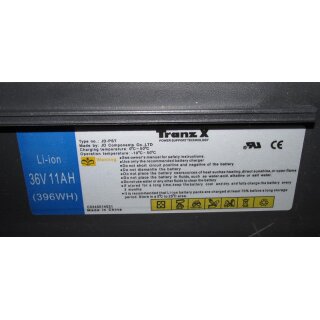 Akkureparatur - Zellentausch BL-09 Tranz X Li Ionen Akku 36V - Tranz X