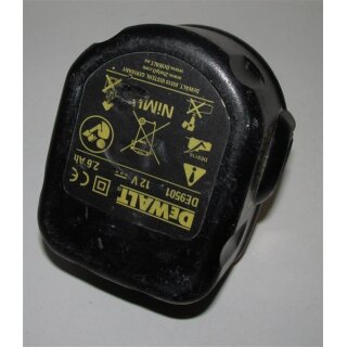 Akkureparatur - Zellentausch - DeWalt DE9071 / DE9501 - 12 Volt Ni-MH Akku