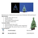 Velleman - MK100B - Weihnachtsbaum - Blaue LEDs - Ein- und Aus-Schalter