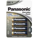 Panasonic - Everyday - Mignon AA LR6 -  4er Blister