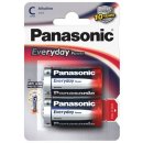 Panasonic - Everyday -  LR14 / Baby C / AM2 / MN1400 / Mezza Torcia - 1,5 Volt AlMn - 2er Blister