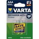 Varta - AAA (Micro) / HR03 (5703) - 1,2 Volt 1000mAh...