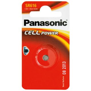 Panasonic - SR616 / 321 - 1,55 Volt 16mAh Silberoxid