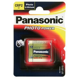 Panasonic - CRP2 - 6 Volt 1400mAh Photo Lithium