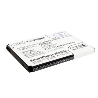 Ersatzakku - CS-ZTN970XL - ZTE Blade 3 / Li3716T42P3h594650 - 3,7 Volt 1600mAh Li-Ion
