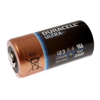 Duracell - CR 123 A  / CR123A / DL 123 - 3 Volt 1400mAh Lithium - lose